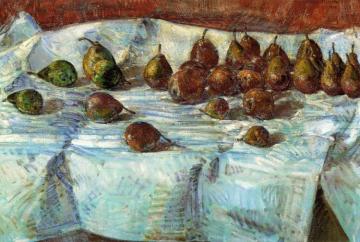 Winter Sickle Pears Artwork by Frederick Childe Hassam