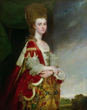 Lady Boston, Nee Christian Methuen Artwork by George Romney