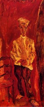Little Pastry Cook Artwork by Chaim Soutine