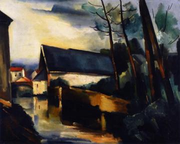 A Norman River Artwork by Maurice De Vlaminck