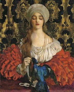 The Blue Bird Artwork by Frank Cadogan Cowper