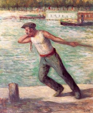 Hauler Artwork by Maximilien Luce