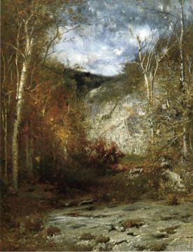 Rocky Ledge, Adirondacks Artwork by Alexander Helwig Wyant