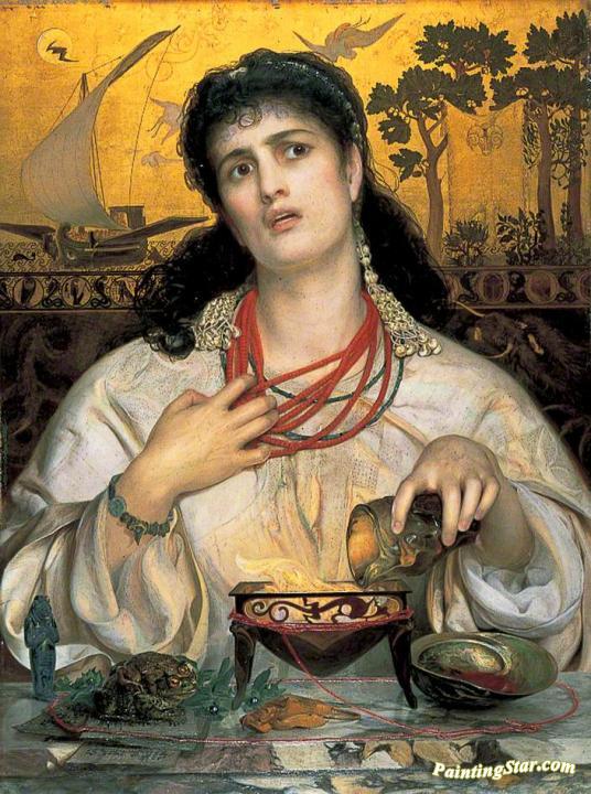 Medea Artwork by Anthony Frederick Sandys