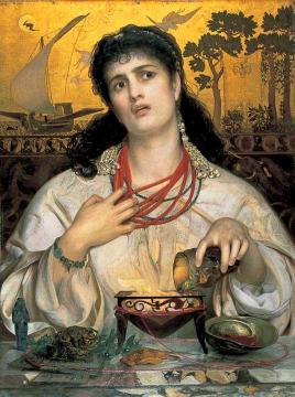 Medea Artwork by Anthony Frederick Sandys