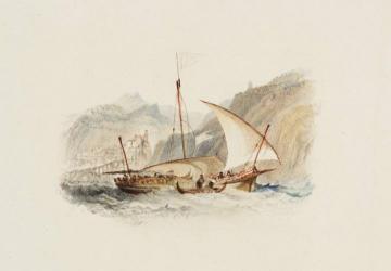 Rogers's 'Italy' - Amalfi Artwork by Joseph Mallord William Turner