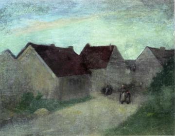 Old Houses In Normandie Artwork by Robert Henri