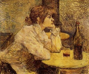 Hangover Artwork by Henri de Toulouse-Lautrec