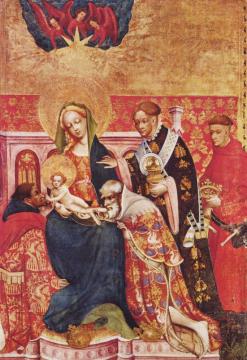 Retable De Marie De Dortmund, Les Rois Mages. Artwork by Conrad von Soest