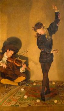 Egg Dance Artwork by John Maler Collier