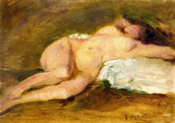 Nude Study Artwork by Frederick McCubbin