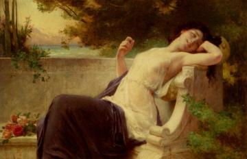 An Afternoon Rest Artwork by Guillaume Seignac