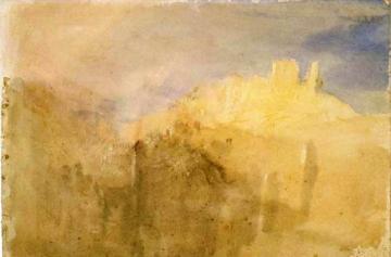 'The Yellow Castle', Beilstein on the Moselle Artwork by Joseph Mallord William Turner