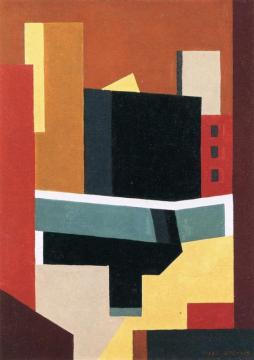 Above The Excavation, #2 Artwork by Niles Spencer