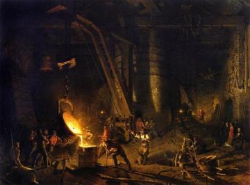 The Gun Foundry Artwork by John Ferguson Weir