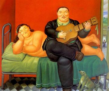 A Concert Artwork by Fernando Botero