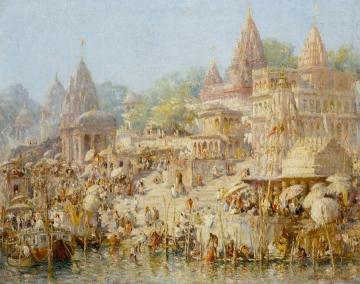 River Bathers Artwork by Colin Campbell Cooper