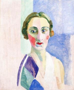 Study for the Portrait of Madame Heim Artwork by Robert Delaunay
