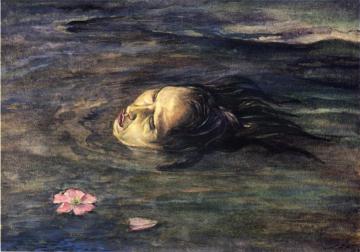 The Strange Thing Little Kiosai Saw in the River Artwork by John La Farge