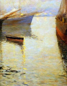 White Night in Nothern Norway Artwork by Constantin Alexeevich Korovin