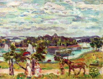 Brooksville, Maine Artwork by Maurice Prendergast