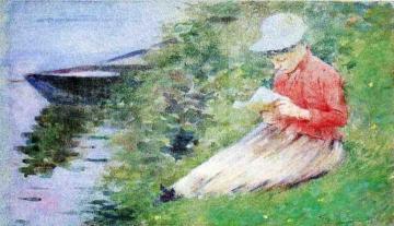 La Roche-Guyon Artwork by Theodore Robinson