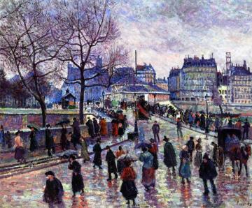 Paris, The Pont De L'archevêché Artwork by Maximilien Luce
