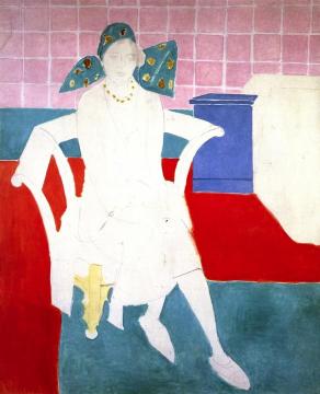 Woman with a Madras Hat Artwork by Henri Matisse