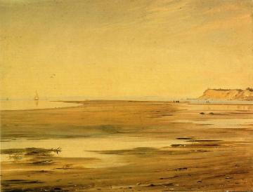 Crane Neck Across the Marsh Artwork by William Sidney Mount