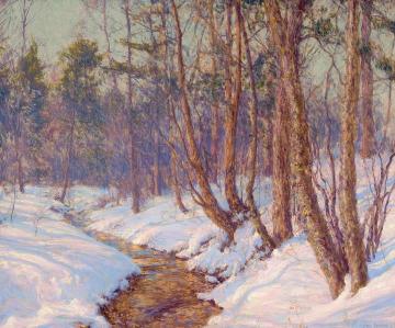Upland Stream, Mohawk Valley Artwork by Walter Launt Palmer