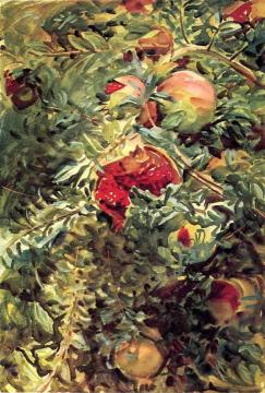 Pomegranates Artwork by John Singer Sargent