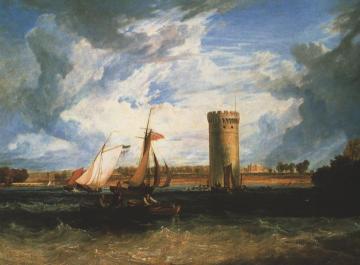 Tabley, the Seat of Sir J.F. Leicester Artwork by Joseph Mallord William Turner