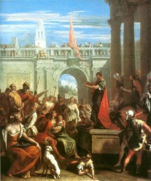 Preaching of St Paul Artwork by Sebastiano Ricci