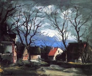 The Hamlet Artwork by Maurice De Vlaminck