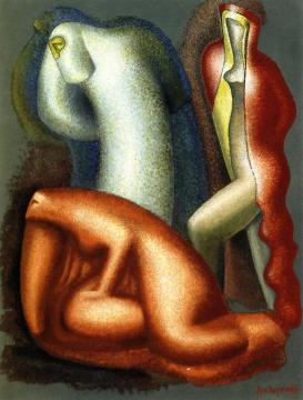 Ancient Drama Artwork by Alexandr Archipenko