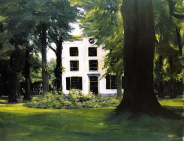 Country House In Hilversum Artwork by Max Liebermann
