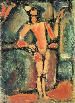 Pierrot Artwork by Georges Rouault