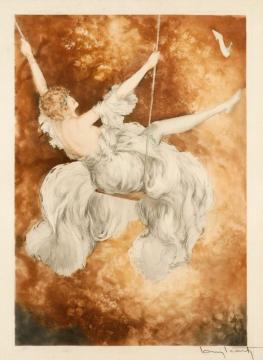 Swing Artwork by Louis Icart