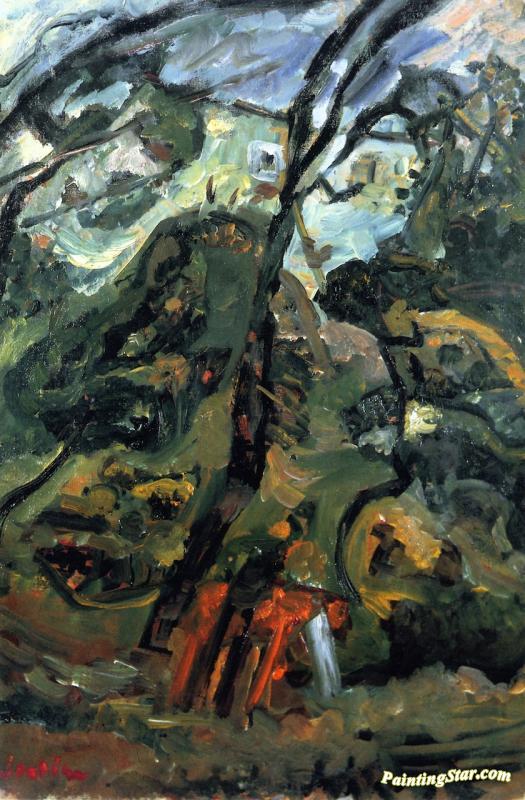 Landscape Of Southern France Artwork by Chaim Soutine