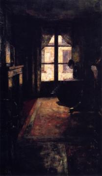Parisian Interior Artwork by Lesser Ury