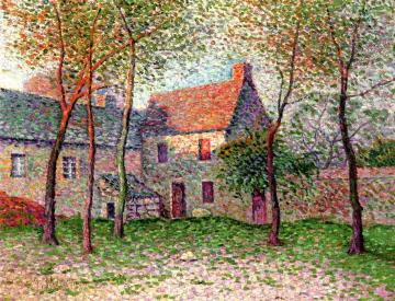 Farmyard Artwork by Jean Metzinger