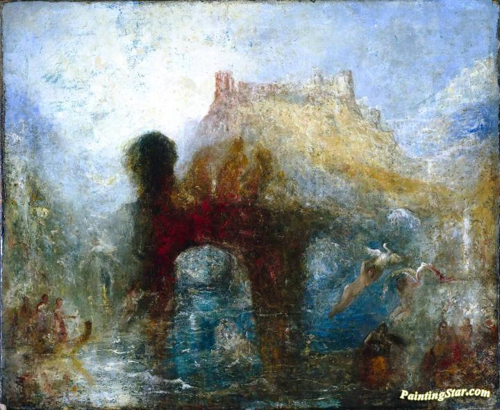 Queen Mab's Cave Artwork by Joseph Mallord William Turner