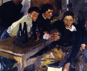 The Drunkard, Zarauz Artwork by Joaquin Sorolla y Bastida