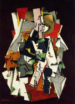 Seated Girl Artwork by Georges Valmier