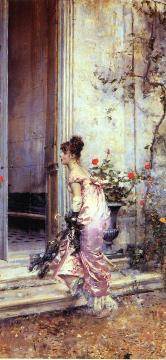 The Visit Artwork by Giovanni Boldini