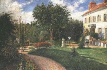 Garden of Les Mathurins Artwork by Camille Pissarro