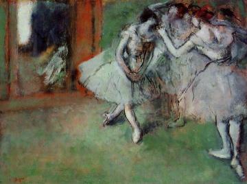Group Of Dancers Artwork by Edgar Degas