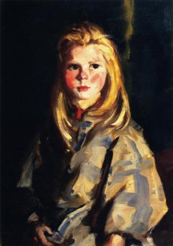 Young Blond Girl, Corrymore Lass (bridget Lavelle) Artwork by Robert Henri
