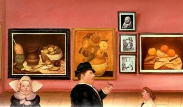 The Botero Exhibition Artwork by Fernando Botero