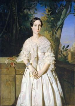Countess De La Tour-maubourg Artwork by Theodore Chasseriau
